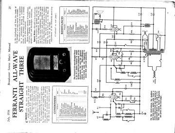 Ferranti-AW3_All Wave Straight 3-1936.Broadcaster.Radio preview